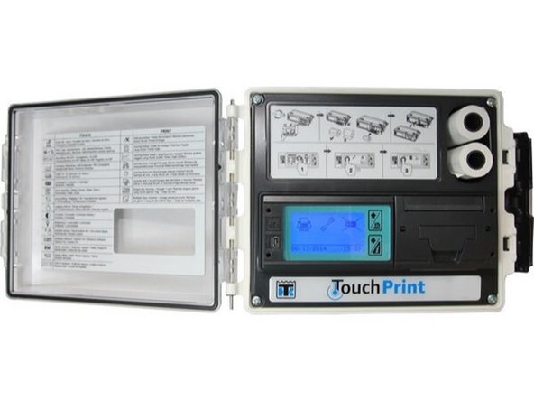 Mount the Thermograph back into its original location and close the compartment.