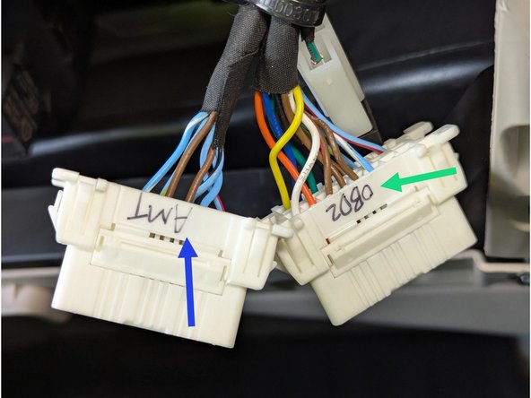 2nd OBD2 port is labeled OBD2 on the passenger side behind the lower dashboard panel beside the fuse compartment.  This is the port we will be using to clip the IOX-CLAMP.