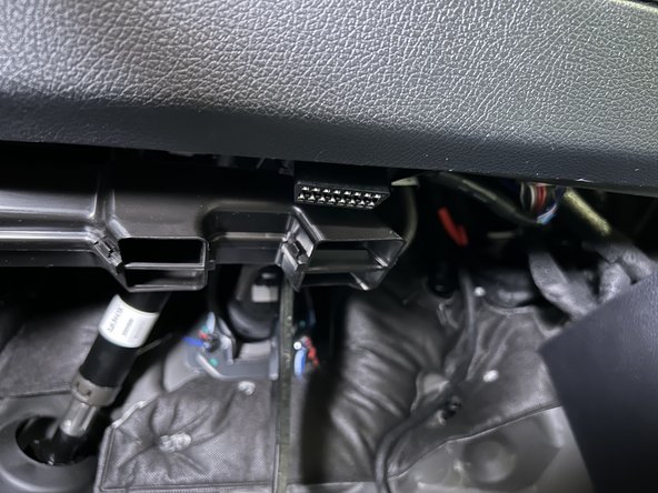 Secure connection with a cable tie.