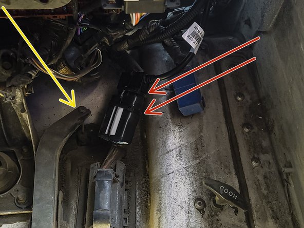 Route device and harness to mounting location as needed.