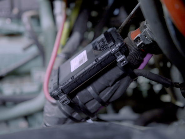 Trim any excess cable tie.