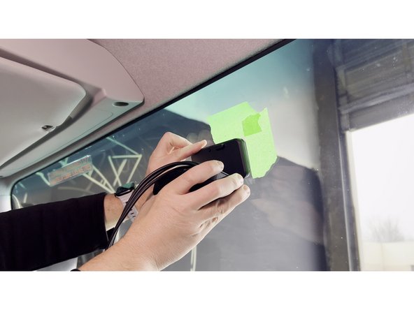 Do not touch the cleaned area with bare hands — skin oils will reduce adhesion.