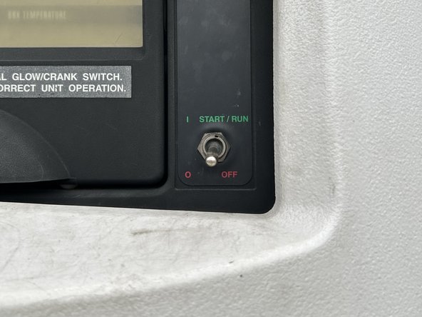 YELLOW Ignition Wire - The ignition wire must be connected to the refrigeration unit controller ignition source.