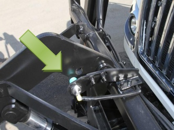 The sensor should read ON when the plow is down.