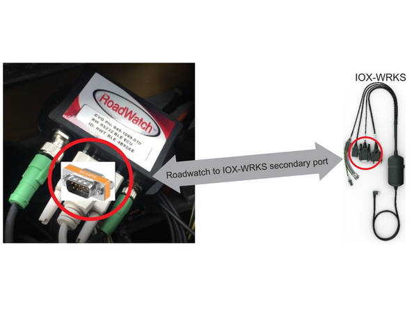 Use ONLY if the primary port is occupied for spreader integration.