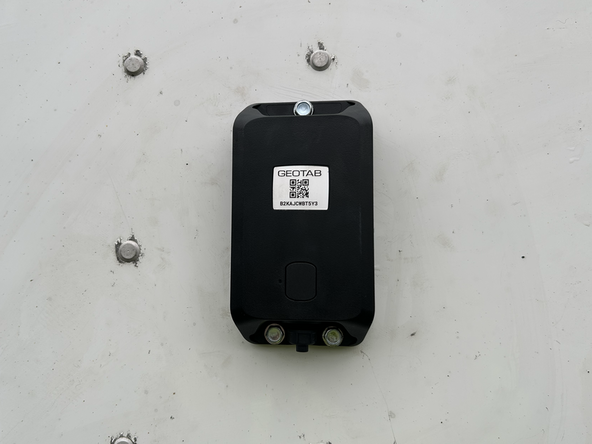 Using the supplied 3 x self drilling screws mount the GO Anywhere 2 device.