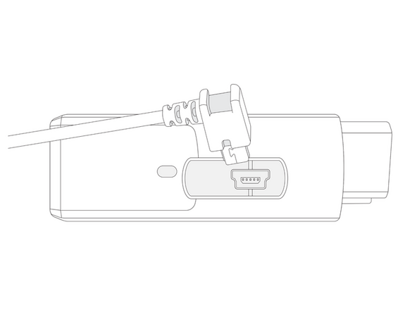 Connect the IOX-COLD to the GO device.