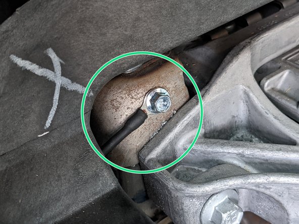 Connect the  black ground wire's ring terminal to chassis ground using a self tapping screw (not included) or existing bolt.