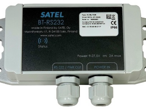 Brown wire connection from BT module goes to Pin 3 on  DB9
