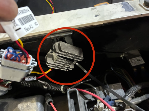 Plug the step down HRN-RS12A1 into HRN-RW03K4 and the Go Rugged.