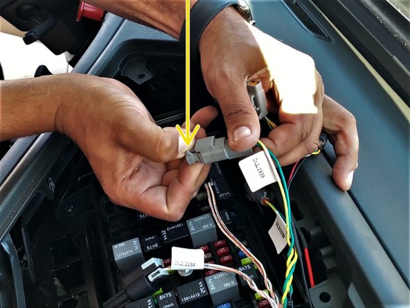 Remove the terminating resistor.