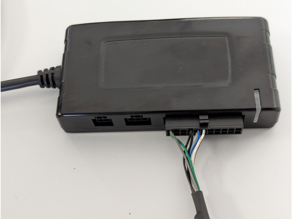 Connect the harness to the IOX-COLD port C.