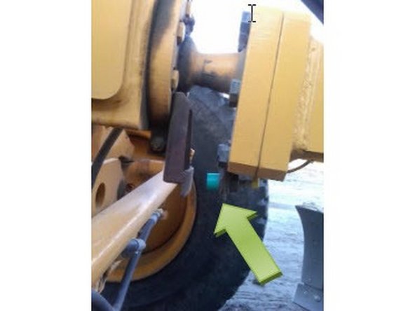 The sensor should read ON when the blade is down.