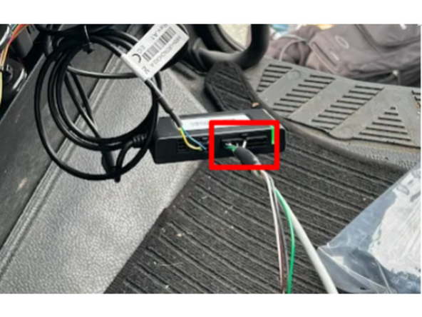 Connect the HRN-CCCAAPX to the IOX-COLD port C.