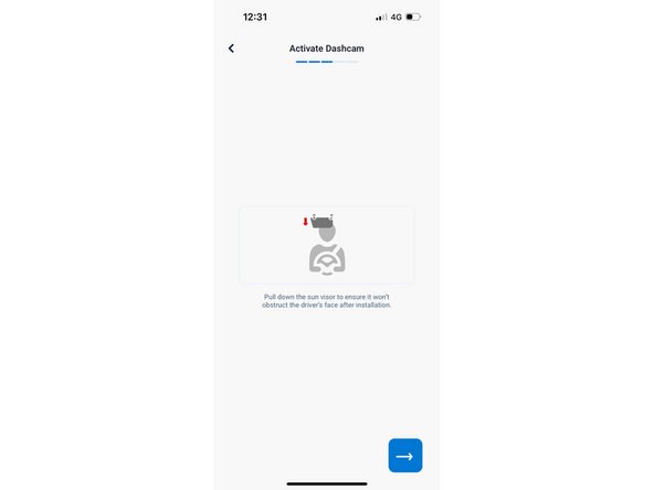 Scan the Serial number with the camera or enter it manually.