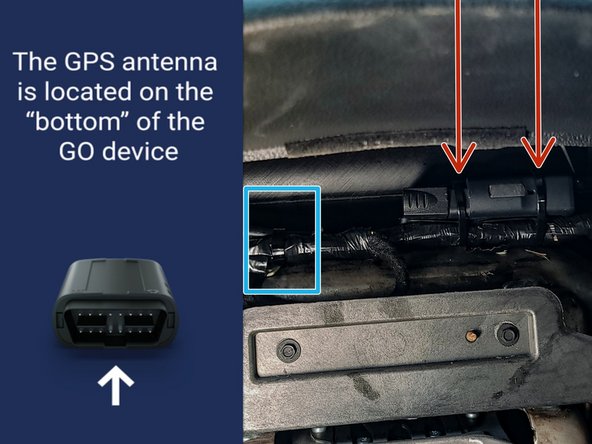 Route device and harness to mounting location as needed.