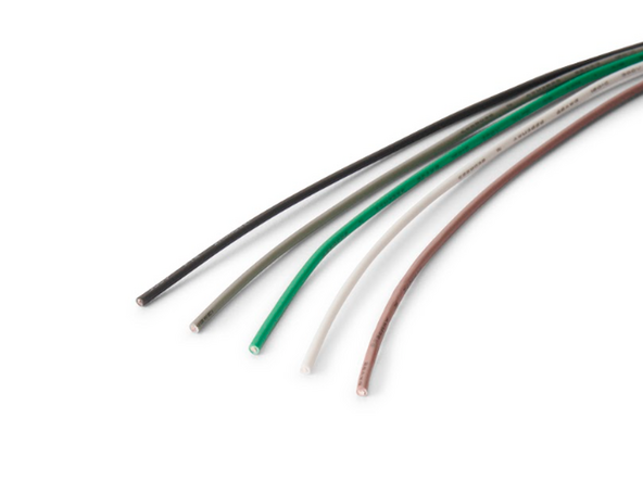 The harness contains loose wires which permit connecting the IOX-COLD to additional sensors such as 1-Wire temperature sensors or door sensors.