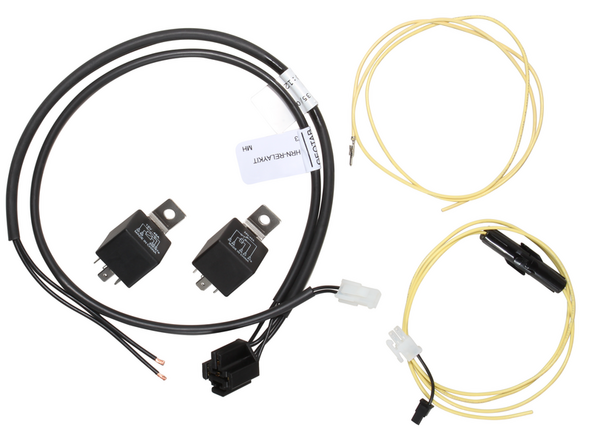 SPR-RELAYKIT incorporates controls for enabling a relay directly from the GO Device. The relay can be enabled by using the IOX-OUTPUTM device.