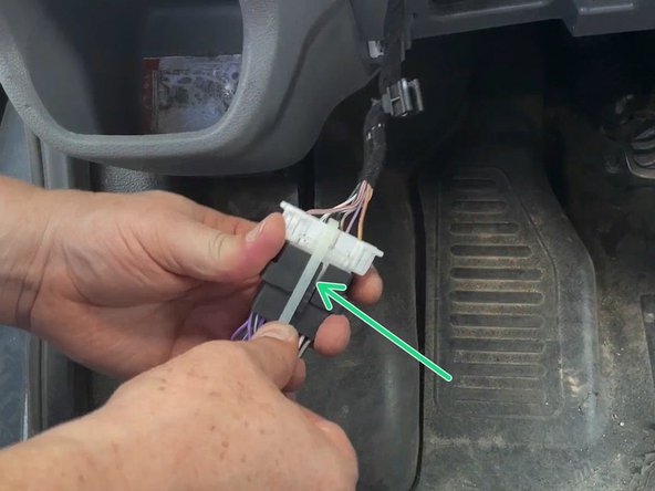 Secure connection with a cable tie