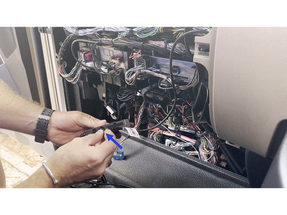 Secure all wiring using cable ties.