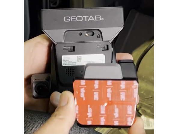 Install the mounting bracket to the back of the device.