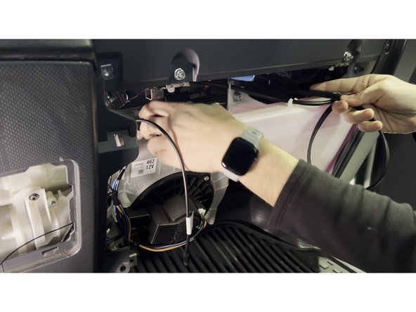 Make the permanent fuse tap connections — Red (ACC), Yellow (B+), Black (GND).