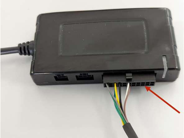Connect the HRN-CCZAUNO to the IOX-COLD port C.