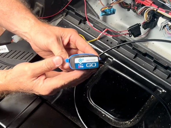Ensure all 3 LED's on the GO device are solid.