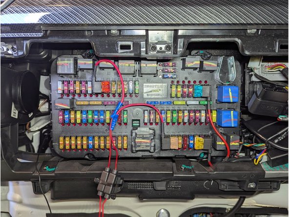 Completed connection view