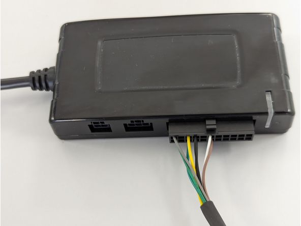 Connect harness HRN-CCLADU5 to port C of the IOX-COLD.