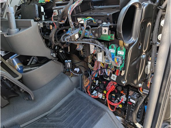 Use cable ties to secure loose parts and wires, leave the space clean, and close everything up.