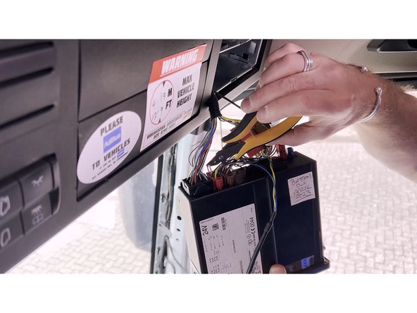 If the resistance reading is close to 60 ohms, this is correct. Any other resistance reading will require you to cut the pink wire loop on the HRN tachograph harness.  