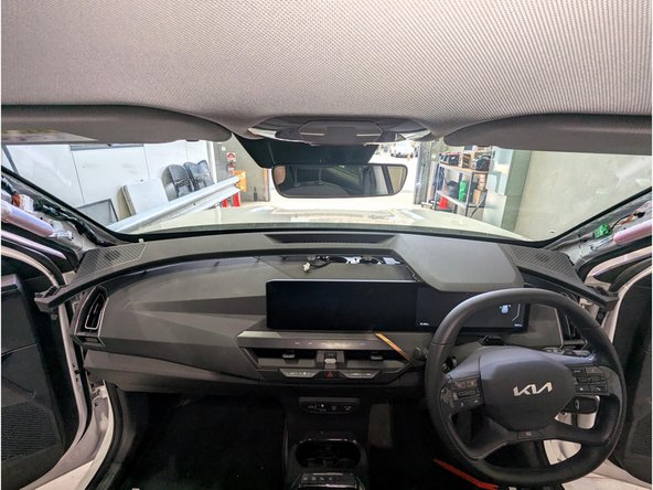 Carefully remove the entire dashboard which is held by plastic fasteners.