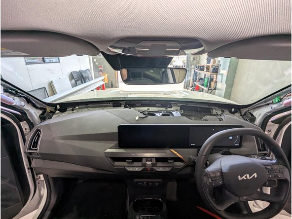 Carefully remove the entire dashboard which is held by plastic fasteners.