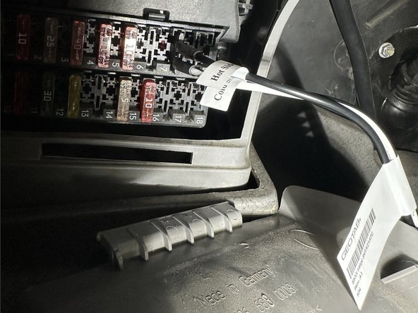 Insert the Fuse Interrupter into the fuse slot.