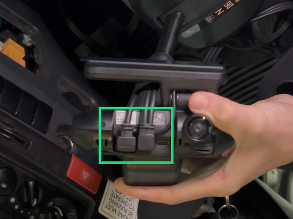 Install the mounting bracket to the back of the device.