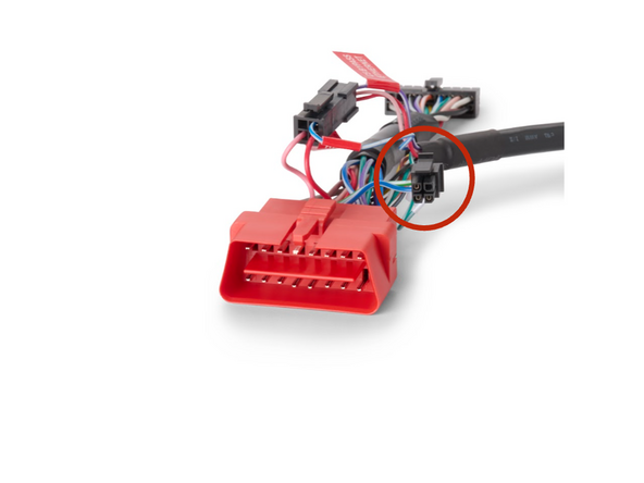 If you are installing into a Ford or Stellantis vehicle, disconnect the C3 and C5 Bypass Ethernet connectors, and plug C5 and C6 together.