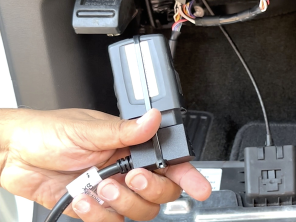 Trim any excess cable tie