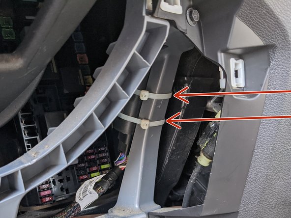 Route device and harness to mounting location as needed.