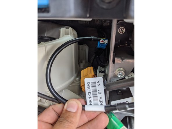 Connect the HRN-CH06A2 to the factory 8-pin GPS connector.