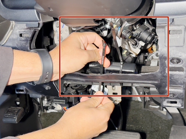 Ensure cable does not interfere with any moving parts.