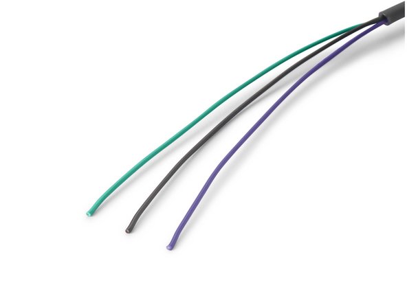 Connect the 3 wires from the HRN-CCTH harness to the Thermograph’s screw terminal connectors or to the Thermograph’s wiring harness.