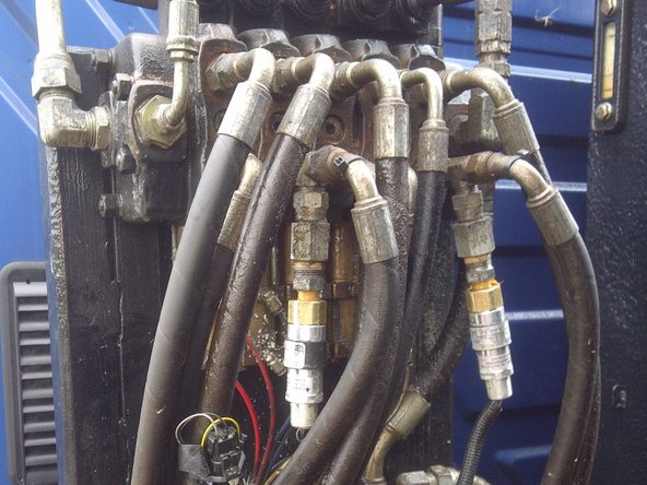 The hydraulic manifold is usually the best mounting location for hydraulic sensors. The sensor is closed when operation is active.