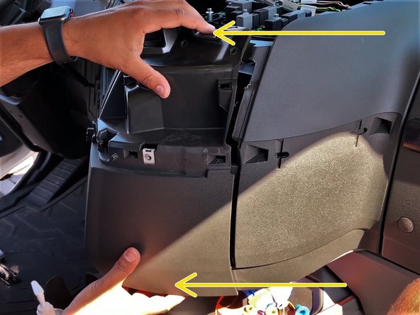 Remove &amp; set aside the panel.