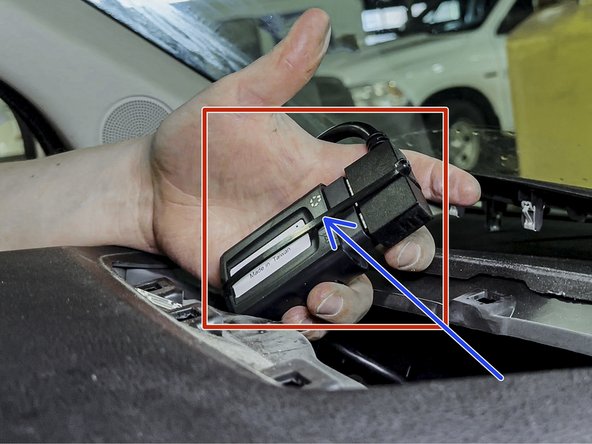 Plug the GO device into remaining end of the harness.