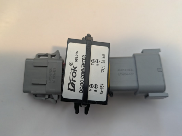 Plug HRN-RS12A1 into HRN-RW03K4 and into GO Rugged.