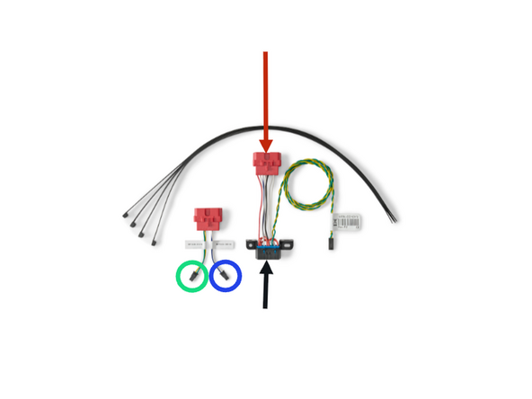 HRN-CD10Y3 - Go Device Y Adaptor Harness (RP1226 to 16 or 9 Pin)