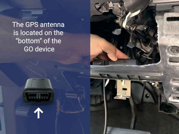 Route device to mounting location as needed.