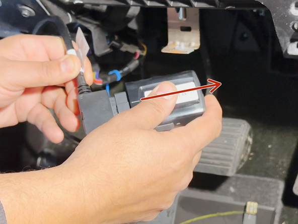 Unplug the old GO device.