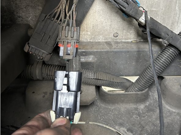 Connect the refrigeration unit harness to the connection point for the refrigeration unit controller.